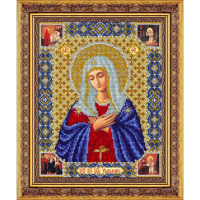 Набор вышивания бисером Паутинка Б-1047 Пр. Богородица Умиление - 7Игл - наборы для вышивания крестом и бисером по низким ценам. 