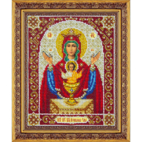 Набор вышивания бисером Паутинка Б-1048 Пр. Богородица Неупиваемая Чаша - 7Игл - наборы для вышивания крестом и бисером по низким ценам. 