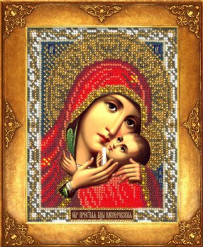 213 Богородица Касперовская - 7Игл - наборы для вышивания крестом и бисером по низким ценам. 