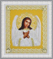 Набор Р-372 вышивания иконы Ангела Хранителя золото - 7Игл - наборы для вышивания крестом и бисером по низким ценам. 