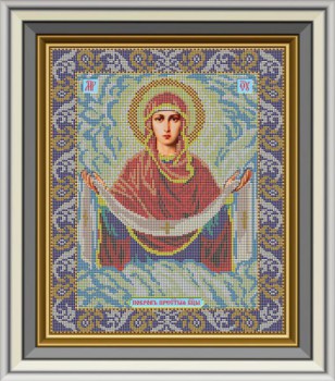 Galla И012 Покров Божией Матери - 7Игл - наборы для вышивания крестом и бисером по низким ценам. 