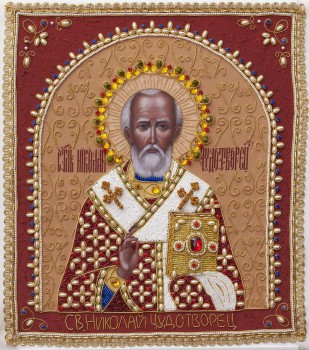 Набор для вышивания иконы Николая Чудотворца VVR-3 - 7Игл - наборы для вышивания крестом и бисером по низким ценам. 
